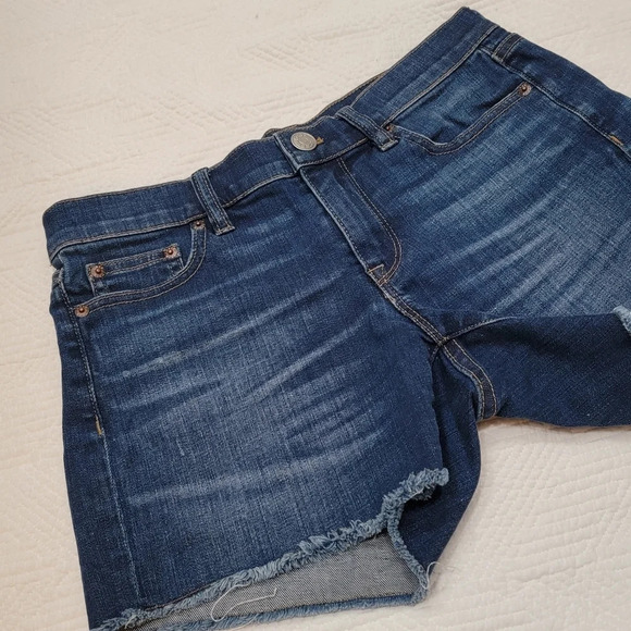 J Crew denim cut off shorts. Size 26. - Picture 3 of 14